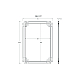 Зеркало Garda Decor KFE1270