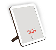 Зеркало с подсветкой (UL-00004160) Uniel TLD-591 Brown/LED/80Lm/6000K/Dimmer/T+M
