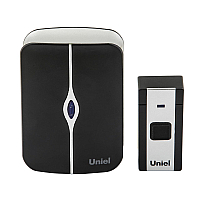Звонок электронный (UL-00006438) Uniel UDB-093W-R1T1-36S-BL/WH