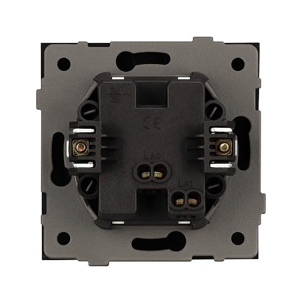 Механизм звонкового выключателя Arlight SWT-TENDO-MKR1-PL-GR (230V, 10A) 054144