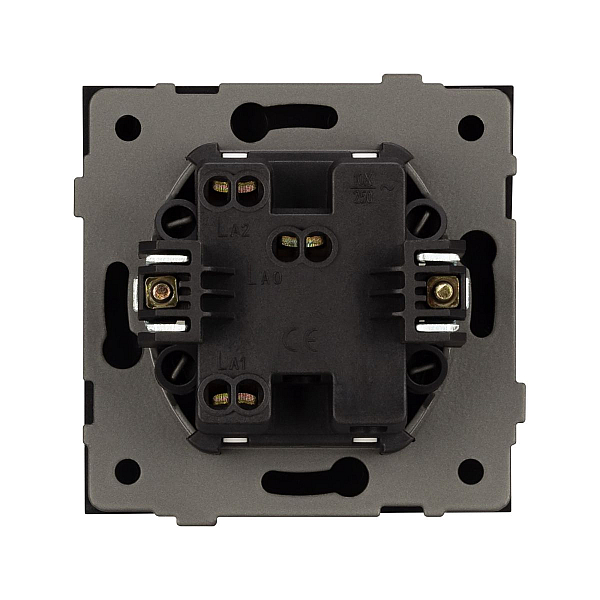 Механизм звонкового выключателя Arlight SWT-TENDO-MKR1-SFPL-GR (230V, 10A) 054589