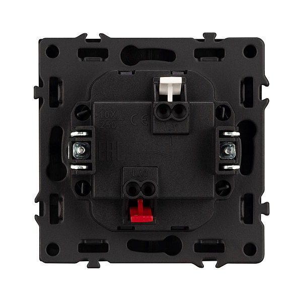Механизм звонкового выключателя Arlight SWT-NOBE-MKR1-SFPL-L-BK (230V, 10A) 054270