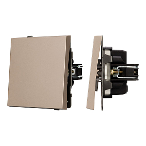 Механизм звонкового выключателя Arlight SWT-TENDO-MKR1-PL-GD (230V, 10A) 054145