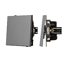 Механизм звонкового выключателя Arlight SWT-TENDO-MKR1-PL-GR (230V, 10A) 054144
