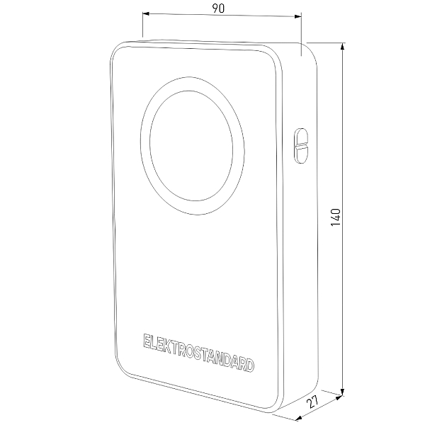 Дверной звонок Elektrostandard DBQ27 4690389175633