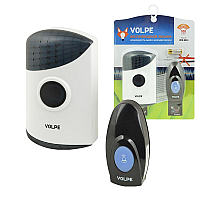 Звонок беспроводной (UL-00002400) Volpe UDB-Q024 W-R1T1-16S-100M-WH