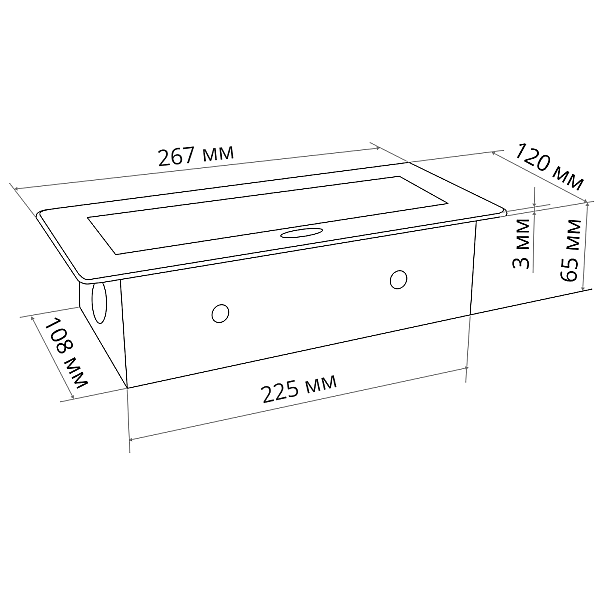 Блок розеток MX-226 (J-0) (2 секции полуавтомат 1 USB + 1 type C  с кабелем питания) Mebax 00-00002882