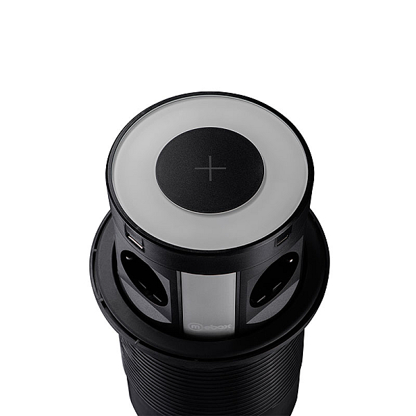 Блок розеток 107J (4 секции, 2 USB А + 2 USB С) Mebax 00-00001464