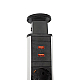 Блок розеток 105S (J) (3 секции + 2 USB) Mebax 00-00003151