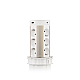 Блок розеток 17 (12 секций и USB type A+C) беспроводная зарядка Mebax 00-00002600