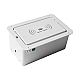 Блок розеток LK-DMS-742 (2 секции полуавтоматический 2 USB беспроводная зарядка) Mebax 00-00002869