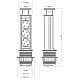 Блок розеток 105S Mebax 00-00001167