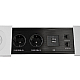 Блок розеток JX (Slide Top) (2 секции RJ-45 + 2 USB беспр.зарядка с кабелем питания) Mebax 00-00002892
