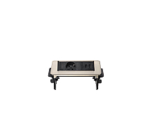 Блок розеток 47 (1 секция и 2 USB) Mebax 00-00001163