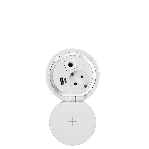 Блок розеток 51 (1 секция и 2 USB) Mebax 00-00000827