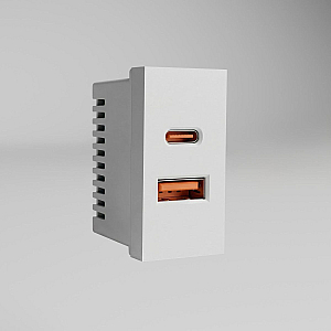 Модульная розетка USB тип A+C Werkel W1272701 4630644890062 a072528