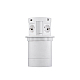 Блок розеток 107J (4 секции, 2 USB и RJ-45) Mebax 00-00001172