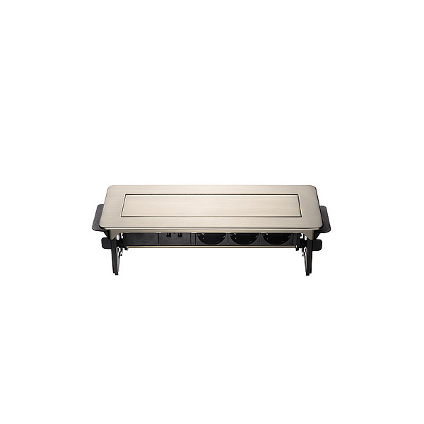 Блок розеток 47 (3 секции и 2 USB) Mebax 00-00001164