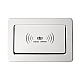 Блок розеток LK-DMS-742 (2 секции полуавтоматический 2 USB беспроводная зарядка) Mebax 00-00002869
