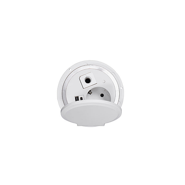 Блок розеток 51 (1 секция и 2 USB) Mebax 00-00000827