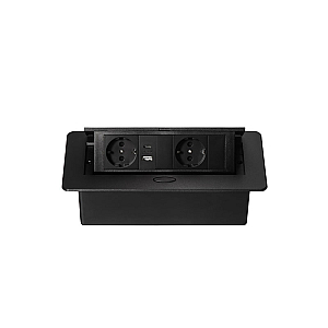 Блок розеток MX-226 (O) (2 секции, 1 USB и 1 type C) Mebax 00-00002603