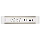 Блок розеток 41T (2 секции, USB + type C + RJ45 + HDMI) Mebax 00-00002594