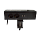 Блок розеток LE4 (2 секции 2 USB + 1 type-C беспроводная зарядка) Mebax 00-00002876