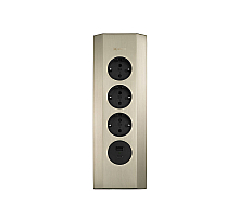 Блок розеток 50F (NEW) (3 секции и 2 USB) Mebax 00-00001588