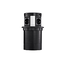 Блок розеток 107J (4 секции, 2 USB и RJ-45) Mebax 00-00001466