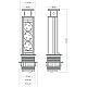 Блок розеток 105S Mebax 00-00000835