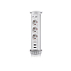 Блок розеток 105J (3 секции и 2 USB) Mebax 00-00000823