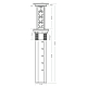 Сенсорный блок розеток LK (3 секции и 2 USB) Mebax 00-00001183