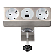 Блок розеток 10A (2 секции, USB и Type C) Mebax 00-00002739