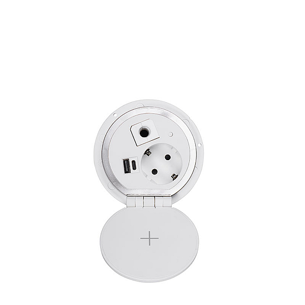 Блок розеток 51 (1 секция и 2 USB) Mebax 00-00000827
