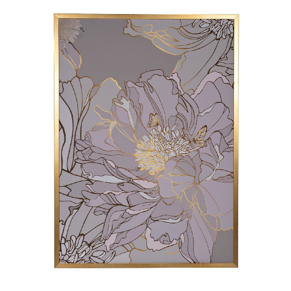 Холст Пион Garda Decor 89VOR-PEONY