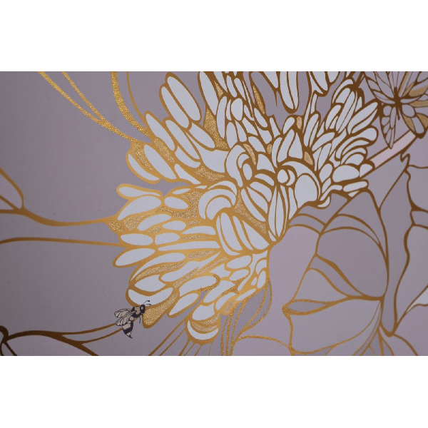 Холст Пион Garda Decor 89VOR-PEONY