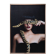 Холст Девушка со змеей Garda Decor 89VOR-GIRL/SNAKE-1