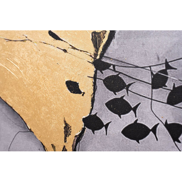 Холст Затмение-2 Garda Decor 89VOR-ZATMENIE-2