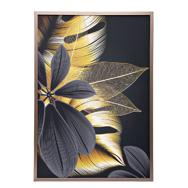 Холст Золотые листья-4 Garda Decor 89VOR-GOLDEN LEAVES-4