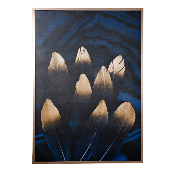 Холст Золотое перо Garda Decor 89VOR-GOLDEN FEATHER/1