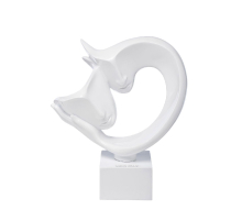 Статуэтка Объятия. Абстракция Garda Decor D3013WH