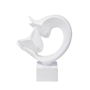 Статуэтка Объятия. Абстракция Garda Decor D3013WH