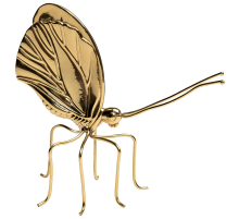 Статуэтка Бабочка золотая-1 Garda Decor 55RD3437S