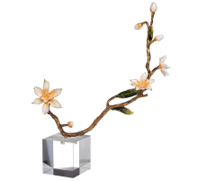 Статуэтка Ветви с розовыми цветами Garda Decor 55RD4373