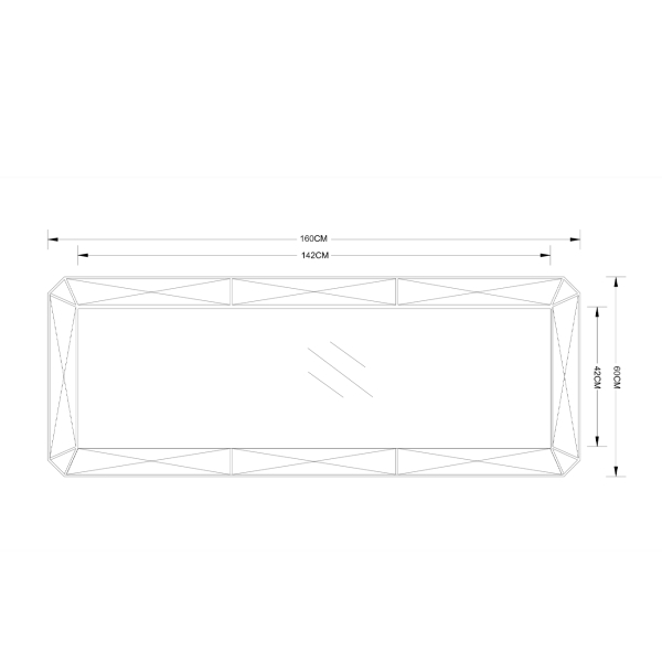 Зеркало Garda Decor 19-OA-9186