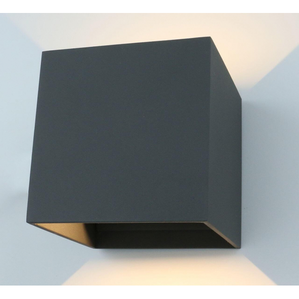 Уличный настенный светодиодный светильник Arte Lamp Rullo A1414AL-1GY Уличный настенный светодиодный светильник Arte Lamp Rullo A1414AL-1GY