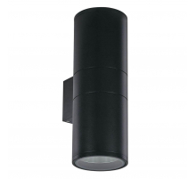 Уличный настенный светильник Ideal Lux Gun AP2 Big Nero 092317