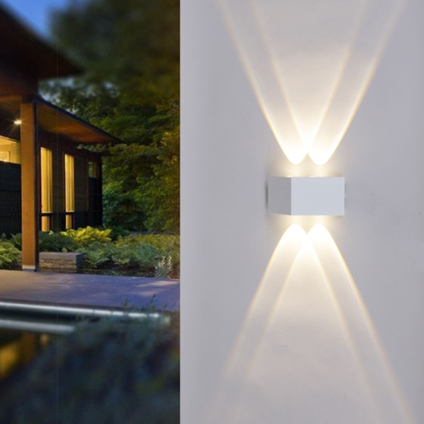 Уличный настенный светодиодный светильник Reluce 86856-9.2-001KT LED4W WT Уличный настенный светодиодный светильник Reluce 86856-9.2-001KT LED4W WT