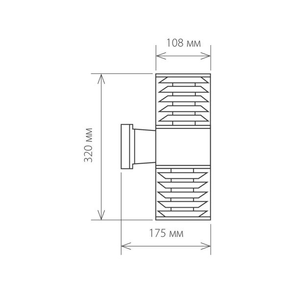 Уличный настенный светильник Elektrostandard 1407 Techno a032609 Уличный настенный светильник Elektrostandard 1407 Techno a032609