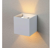 Уличный настенный светодиодный светильник Elektrostandard 1548 Techno LED Winner белый a038412